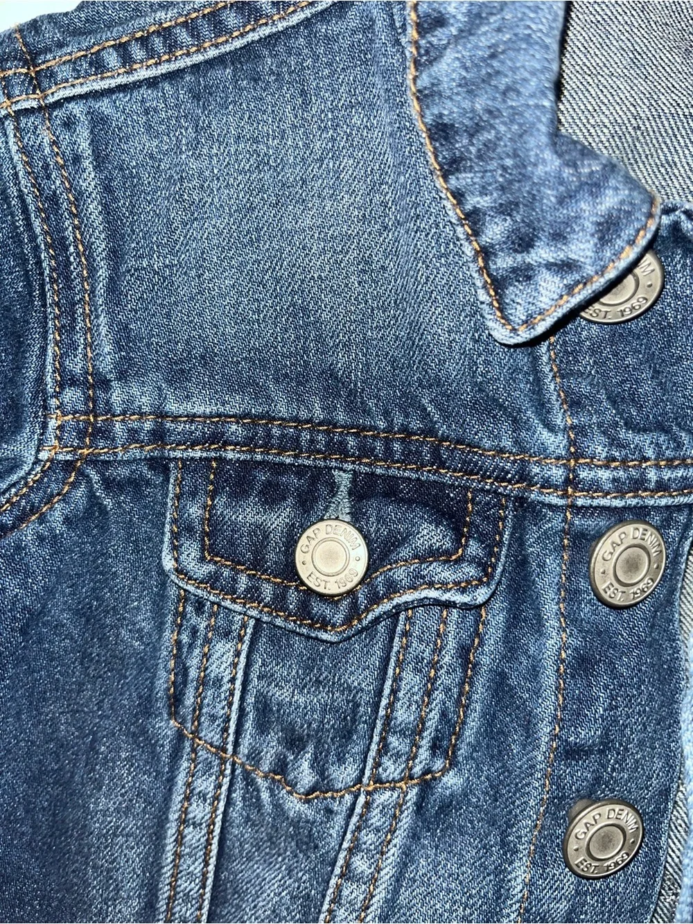 Baby Gap X Disney Jean Jacket-Mickey Mouse